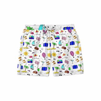 Short Gin Tropical Masculina