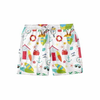 Short Gin Tropical Masculina