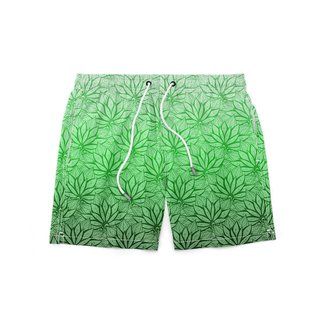 Short GIN TROPICAL Masculino Planta Moda Praia