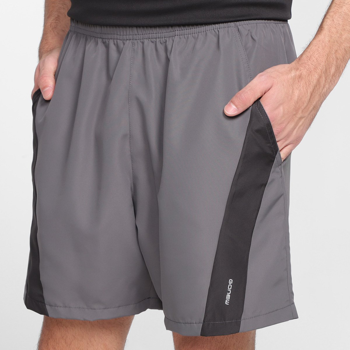 Menor preço em Short Gonew Geo Masculino - Cinza