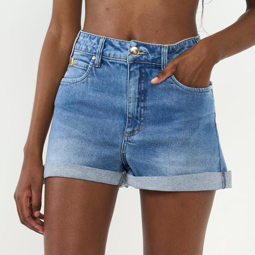 Short Jeans Colcci Tay Indigo Feminino