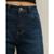 Short Jeans Feminino Cintura Alta – Bermuda Jorts Jeans Moda Casual - Azul Escuro
