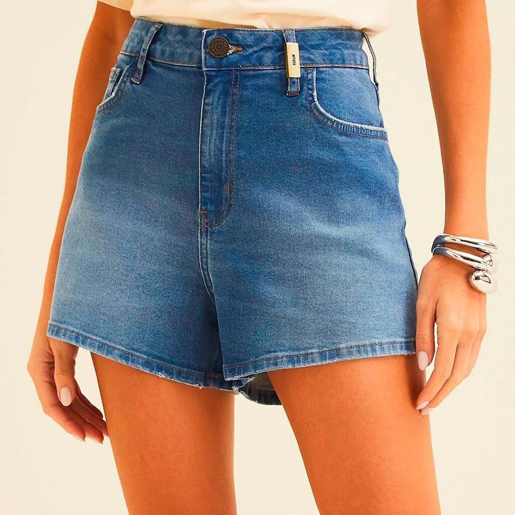 Short Jeans Forum Malu Feminino