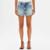 Short Jeans Lança Perfume Grandfather Mid Feminino - Azul