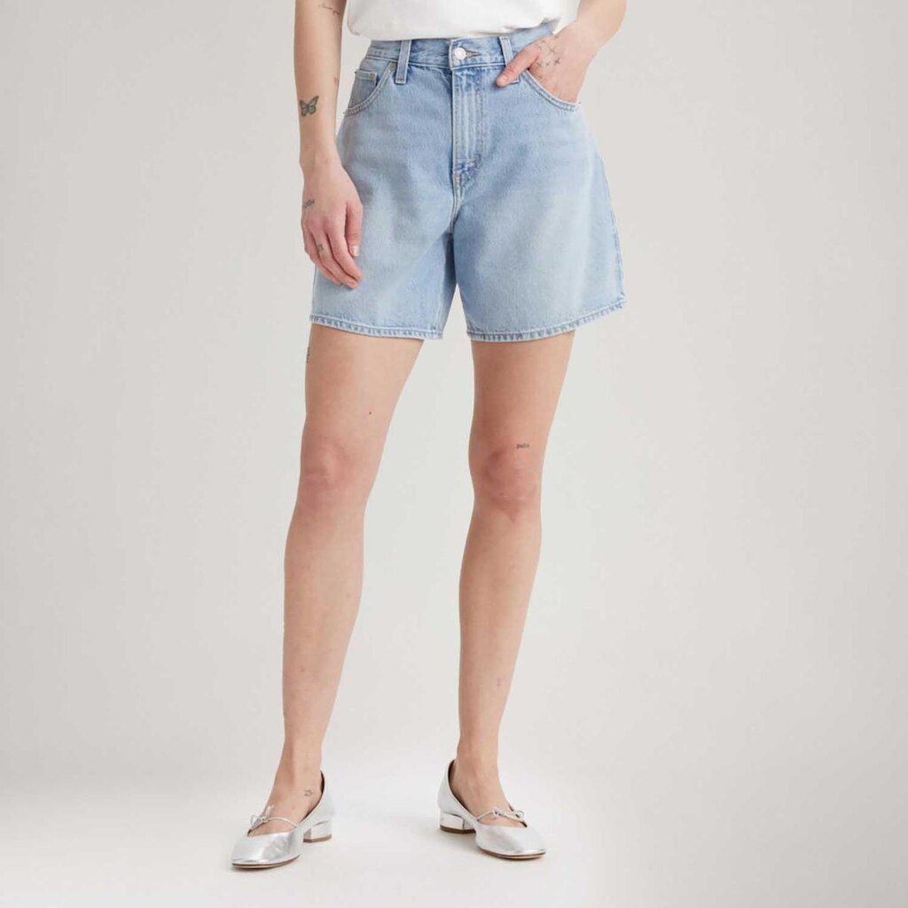 Short Jeans Levi's High Baggy Lavagem Clara Feminino