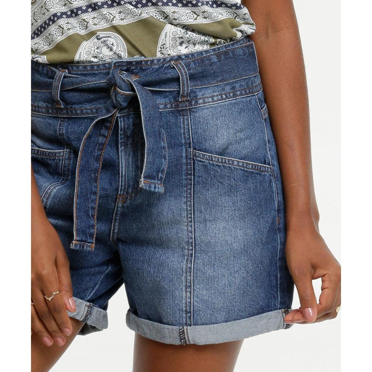 marisa shorts jeans feminino