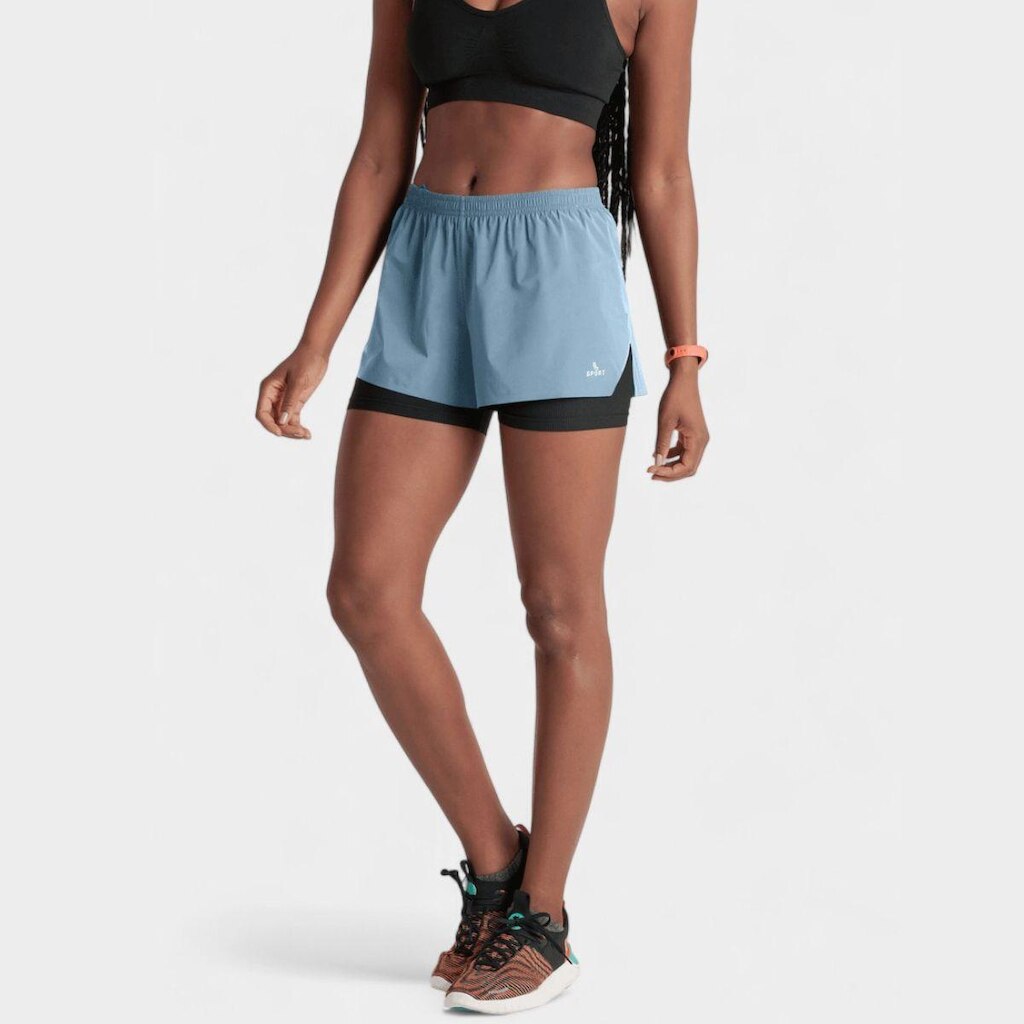 Short Lupo LSport Slim Running Feminina