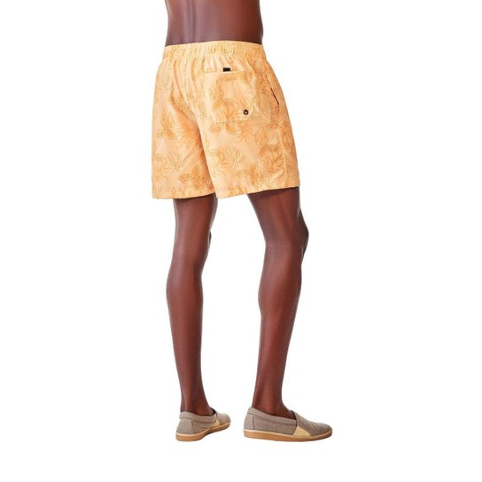 Short  Masculina Eleven Boxer Estampa Nature  Amarelo G