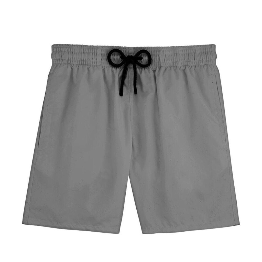 Short Masculino Praia Bermuda Tactel Mauricinho Verão Treino Academia Piscina Esporte Liso Básico