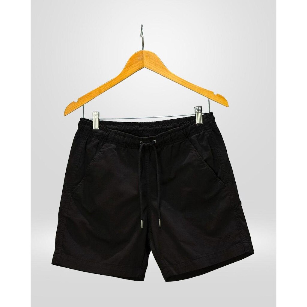Short Masculino Sarja Preto