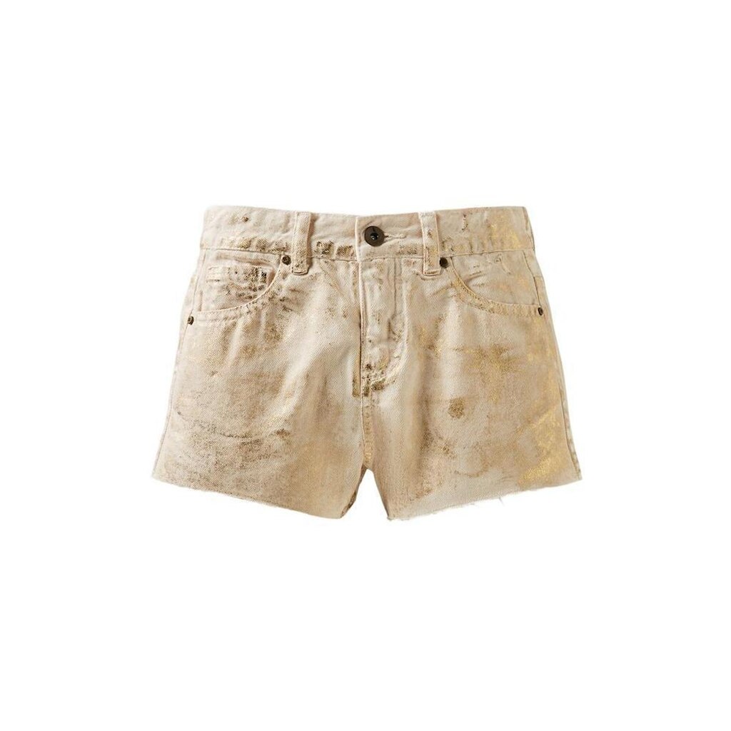 Short Menina Gold Foil