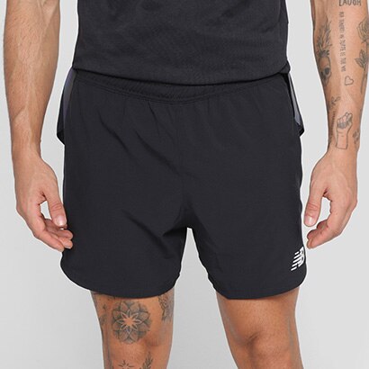Short New Balance Impact Run 5 Masculino - Masculino