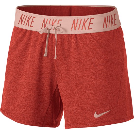 Short Nike Dry Attk Tr5 Feminino - Coral