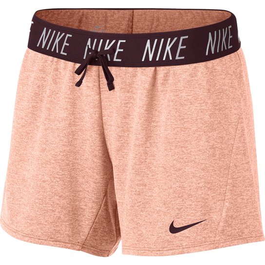 Short Nike Dry Attk Tr5 Feminino - Rosa Claro