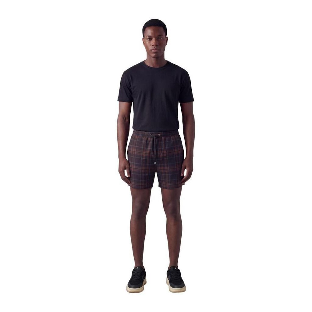 Short Praia Hamptons Xadrez Amsterdan Reserva
