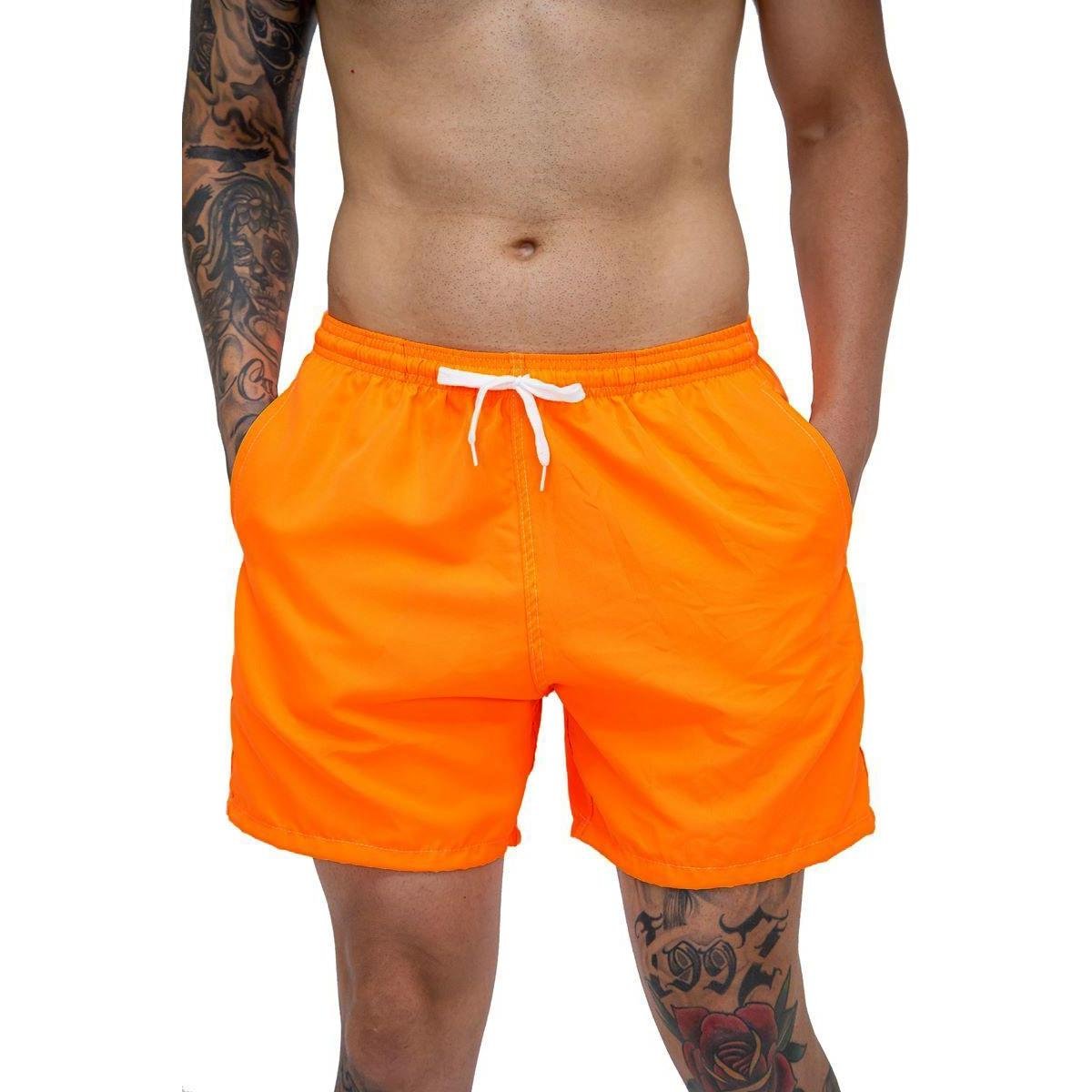 Short Praia Masculino Bermuda Verão Short Tactel Liso Versão Menor preço em Short Praia Masculino Bermuda Verão Short Tactel Liso Versão