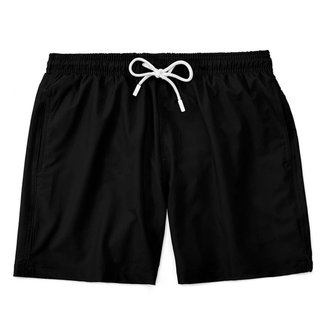 Short Praia Masculino Mauricinho preto