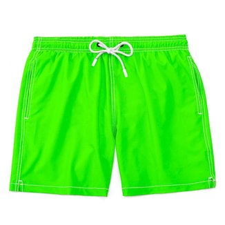 Short Praia Masculino Mauricinho verde neon