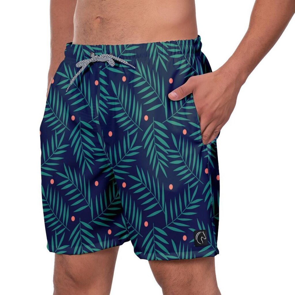 Short Praia Premium Masculino Academia Fitness Caminhada Samambaia