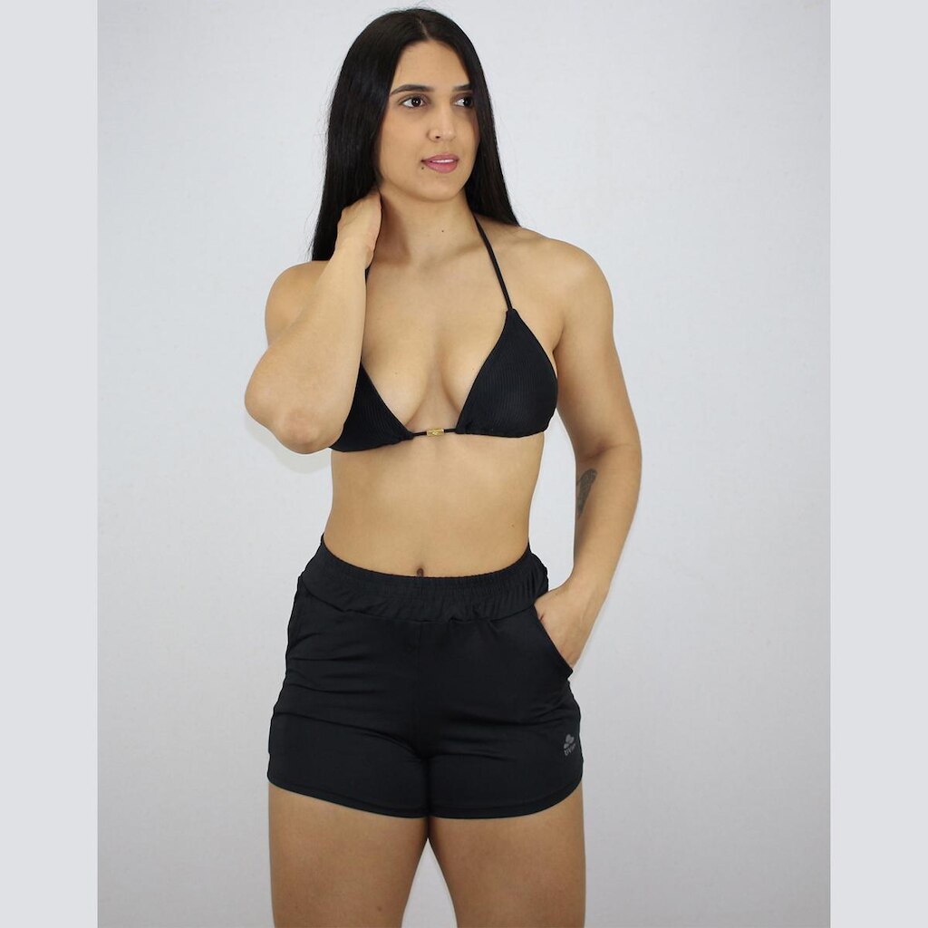Short Proteção Solar Fator +50 Saída Banho Academia Praia Premium