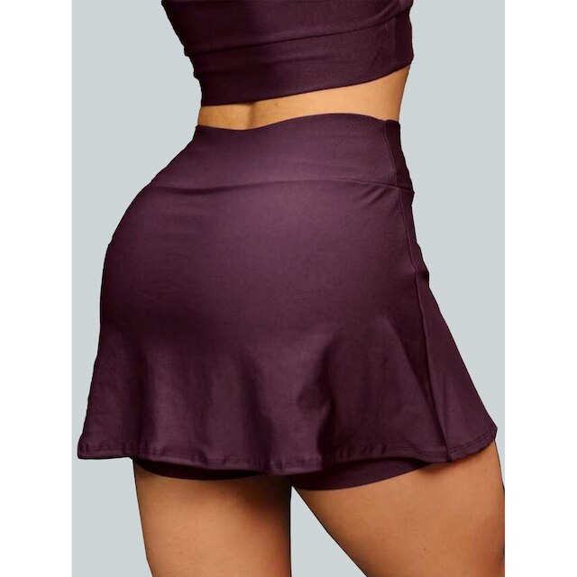 Short Saia Academia Saia Beach Tennis Com Short Interno Donna Martins