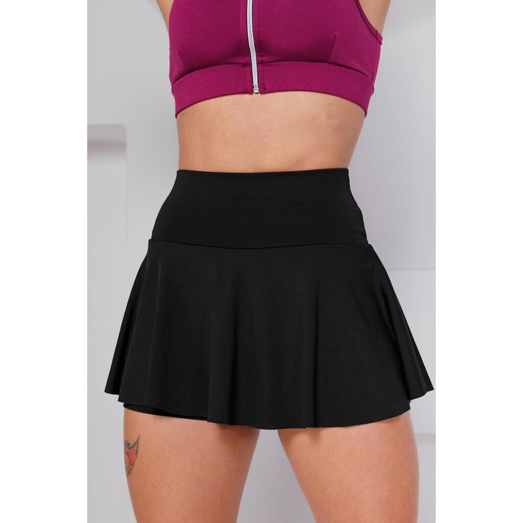 Short Saia Babado Suplex Feminino Fitness Academia WOLFOX