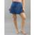 Short Saia Feminino Jeans Envelope Cintura Alta Anticorpus - Jeans
