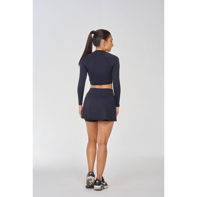 Short Saia Fitness em Poliamida Ace