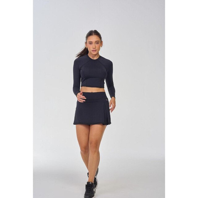 Short Saia Fitness em Poliamida Ace