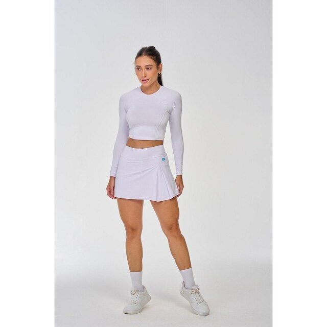 Short Saia Fitness em Poliamida Ace