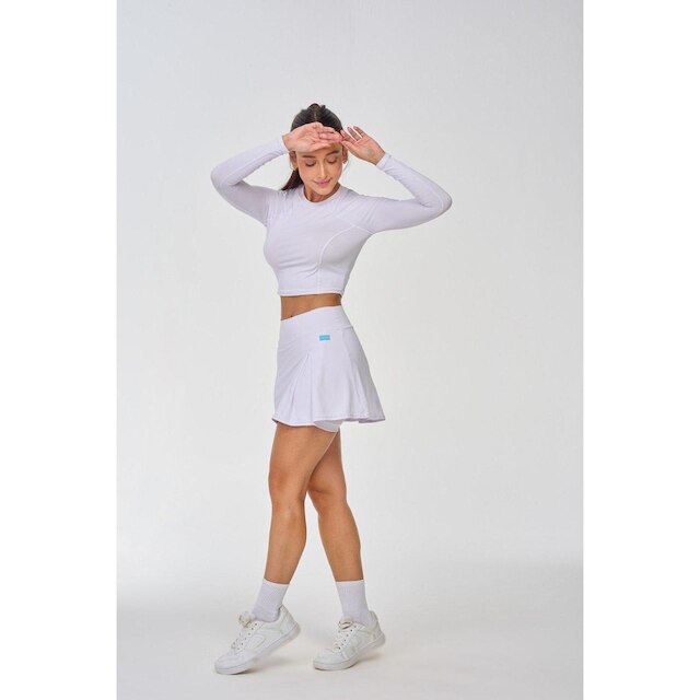 Short Saia Fitness em Poliamida Ace