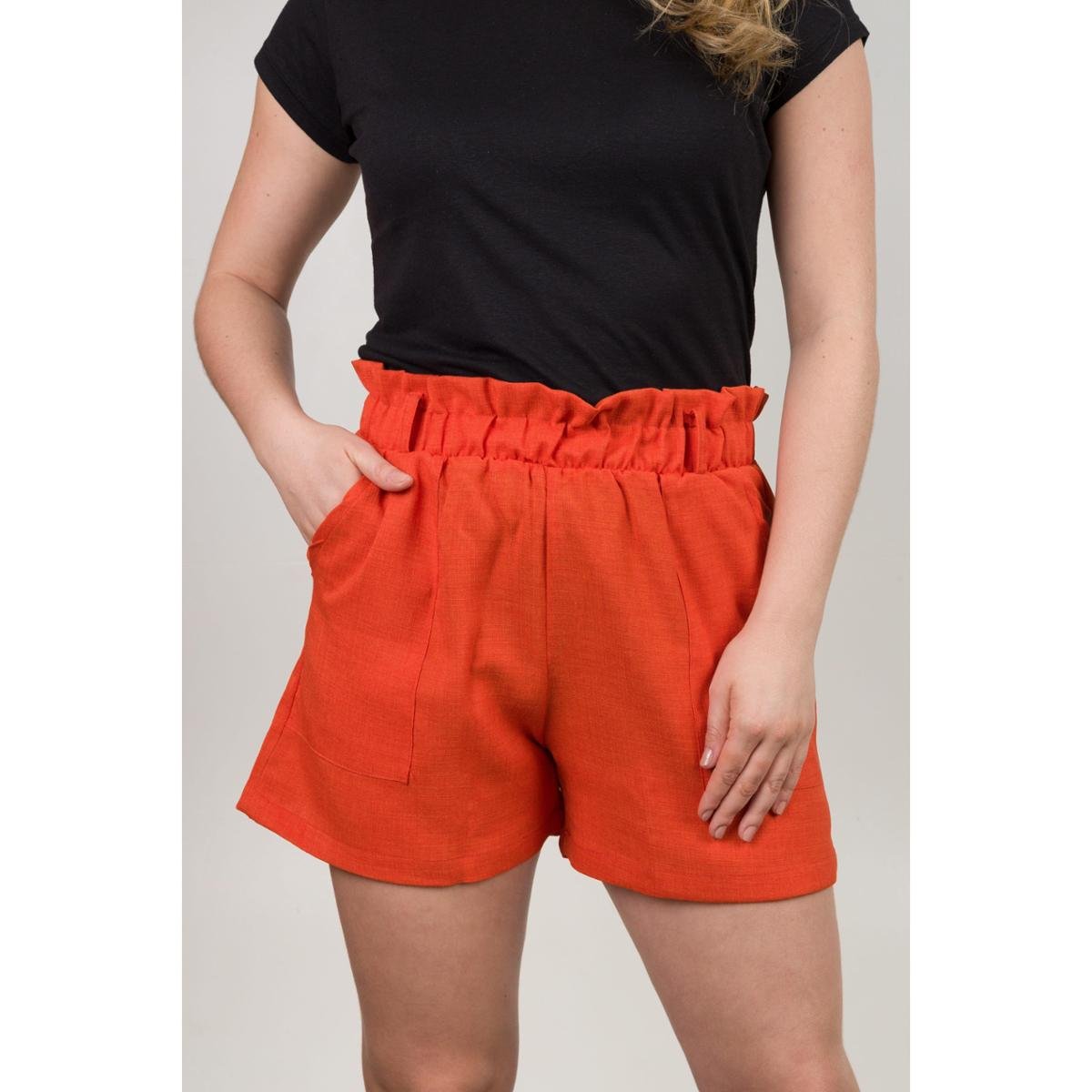 Short Shortinho De Linho Alfaiataria Cintura Alta Premium Menor preço em Short Shortinho De Linho Alfaiataria Cintura Alta Premium