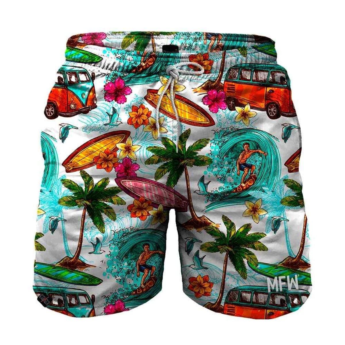 Short Summer Beach Tactel Masculino com Bolsos - Branco é ruim? Short Summer Beach Tactel Masculino com Bolsos - Branco é boa?