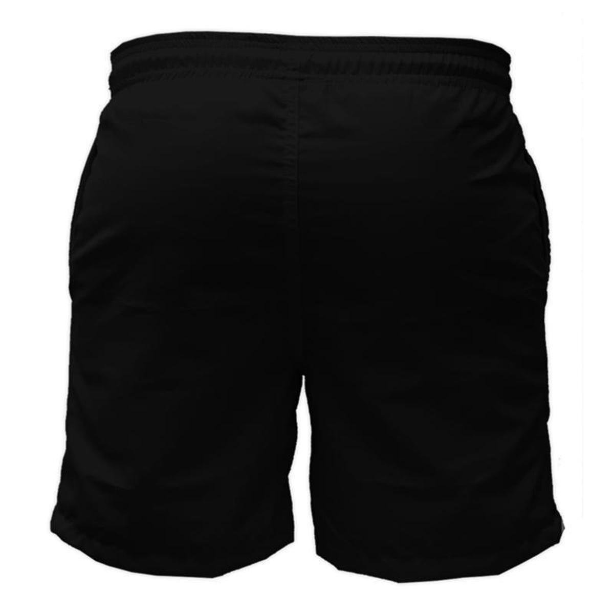 short tactel preto