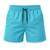 Short Tactel Leve Moda Praia Liso Bermuda Masculina Confortável - Azul Claro
