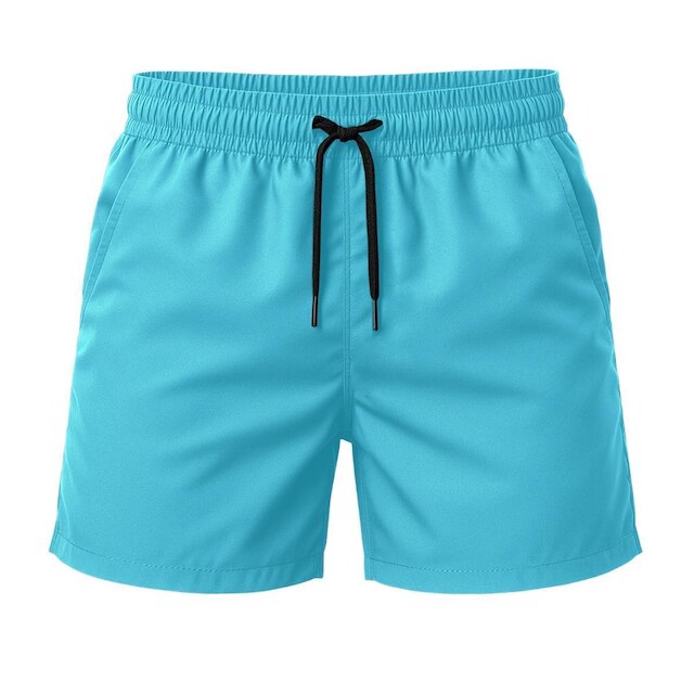 Short Tactel Leve Moda Praia Liso Bermuda Masculina Confortável