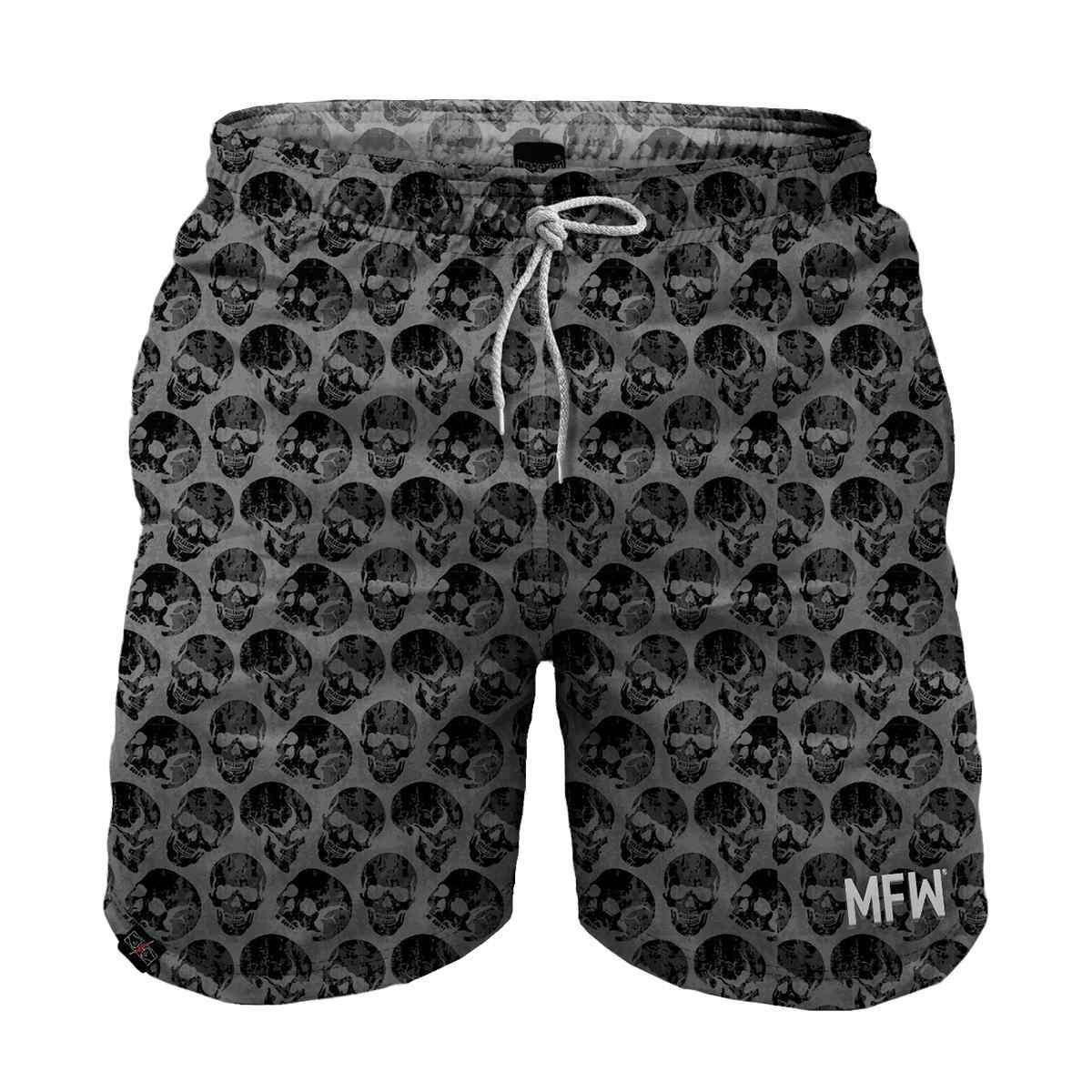 Short Tactel Maromba Fight Wear Black Skulls Com Bolsos Masculino Menor preço em Short Tactel Maromba Fight Wear Black Skulls Com Bolsos Masculino
