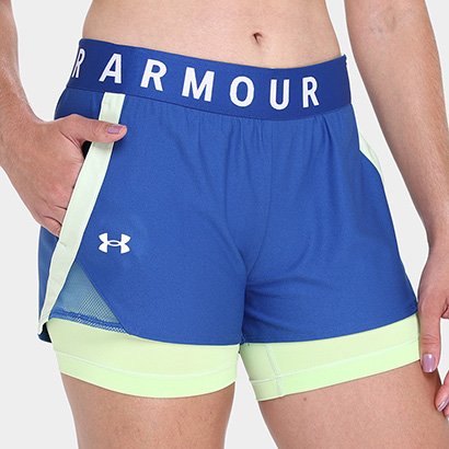 Short Under Armour Play Up 2 Em 1 Feminino - Feminino