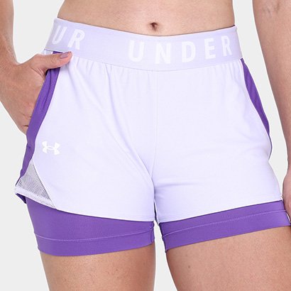 Short Under Armour Play Up 2 Em 1 Feminino - Feminino