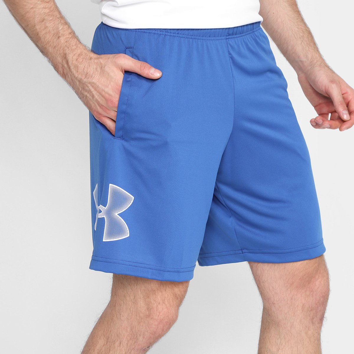Short Under Armour Tech Graphic Masculino - Azul+Branco é ruim? Short Under Armour Tech Graphic Masculino - Azul+Branco é boa?