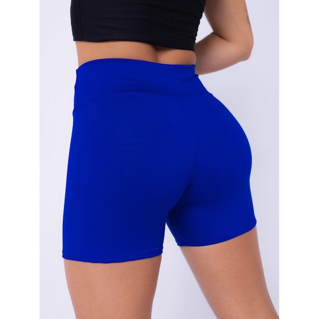 Shorts Academia Feminino Suplex Básico Donna Martins
