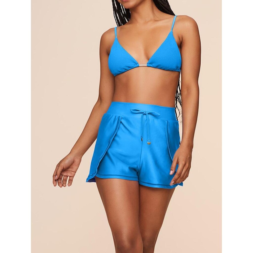 Shorts Água Doce Com Transpasse Lisos Saídas