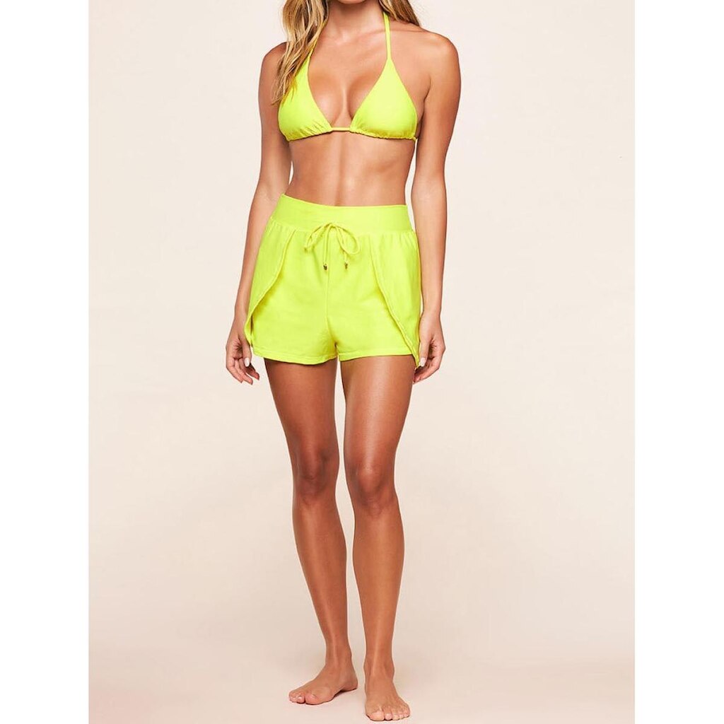 Shorts Água Doce Com Transpasse Lisos Saídas