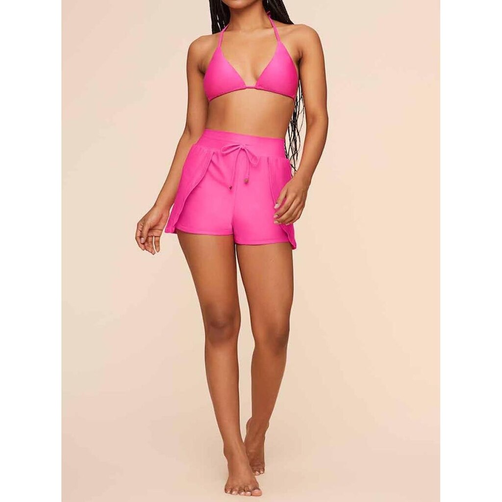 Shorts Água Doce Com Transpasse Lisos Saídas
