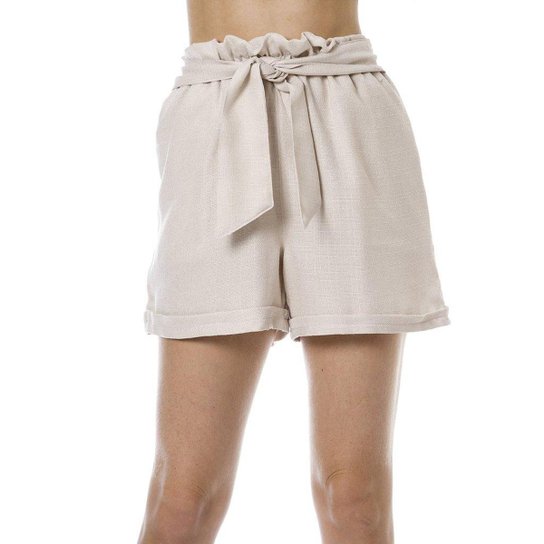 Shorts Bisô Clochard Feminino - Branco