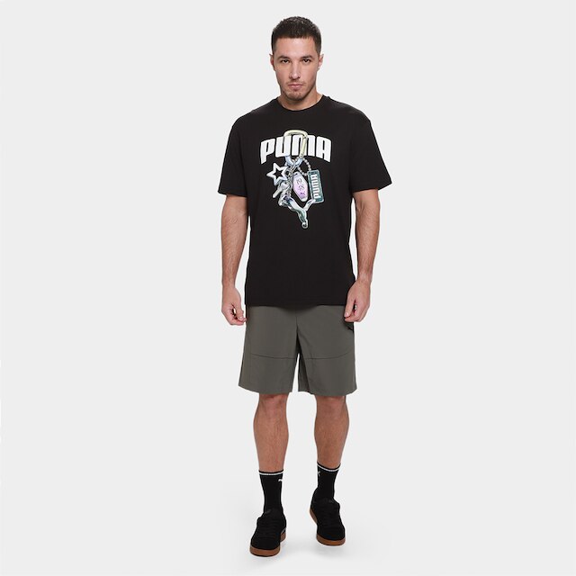 Shorts Cargo Puma Pumatech 4-Way Stretch Masculino