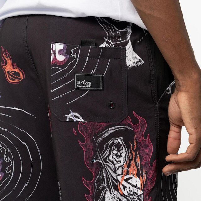 Shorts Com Elástico Lost Ent
