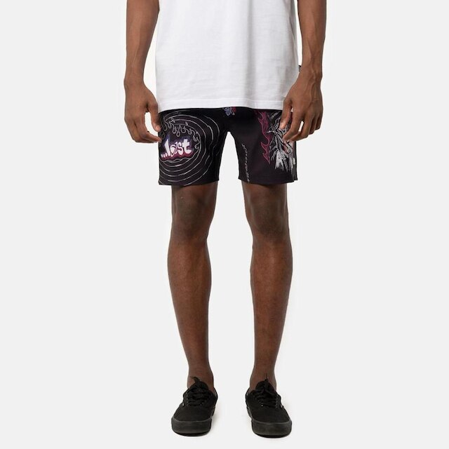 Shorts Com Elástico Lost Ent