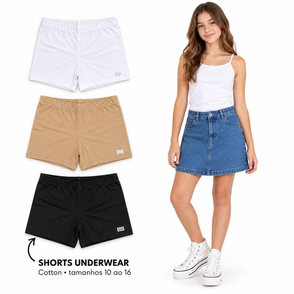 Shorts coton Have Fun
