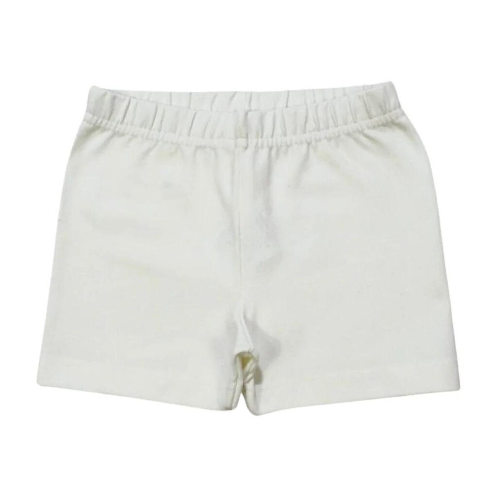 Shorts Cotton Infantil Liso Meninas 1035 - Livy
